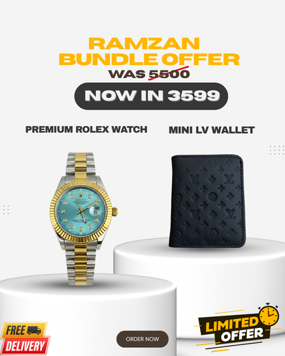 Rolex Watch and Lv mini wallet OFFER